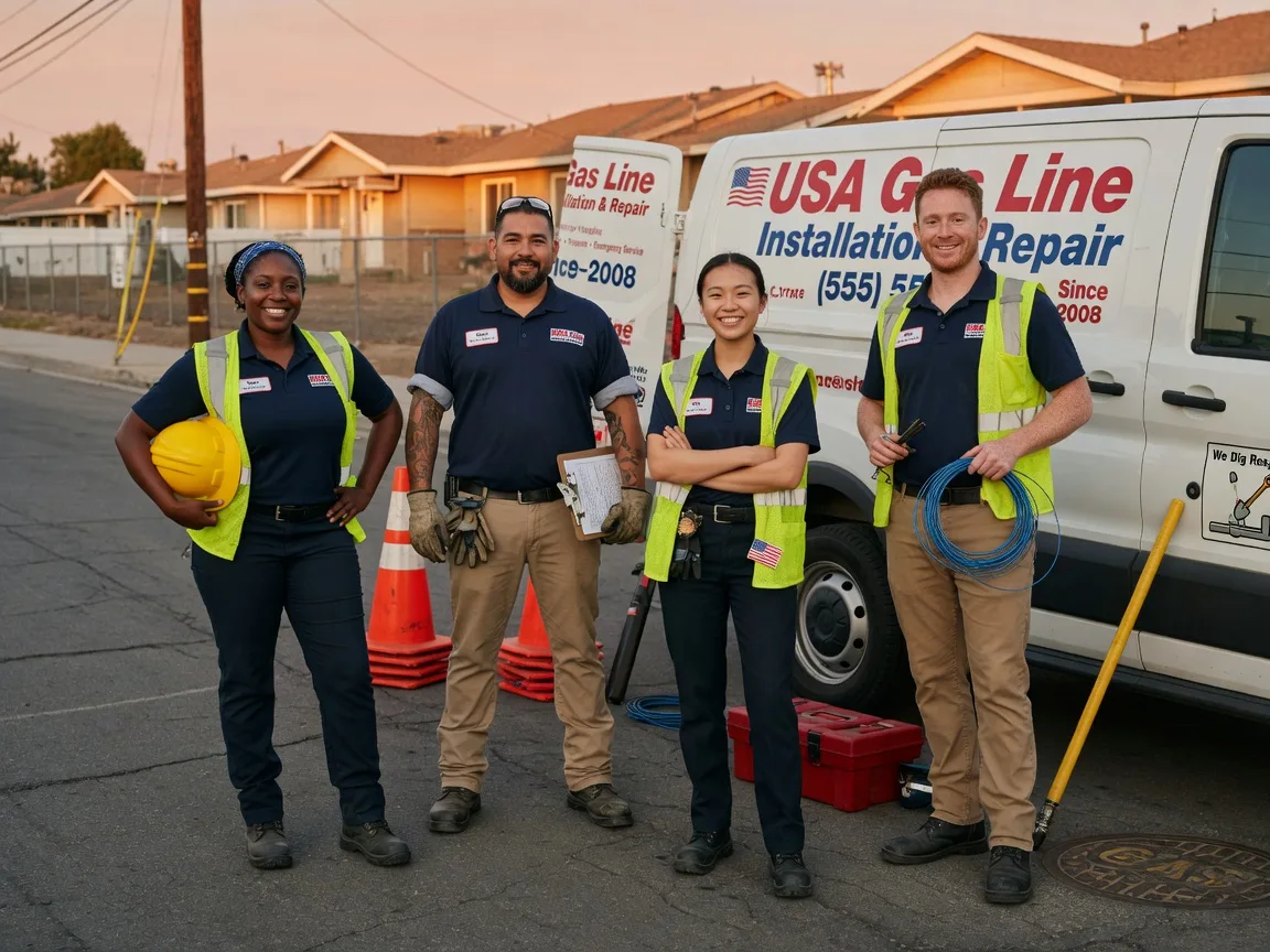 Gas Line Installation company in Delaware Water Gap, PA
